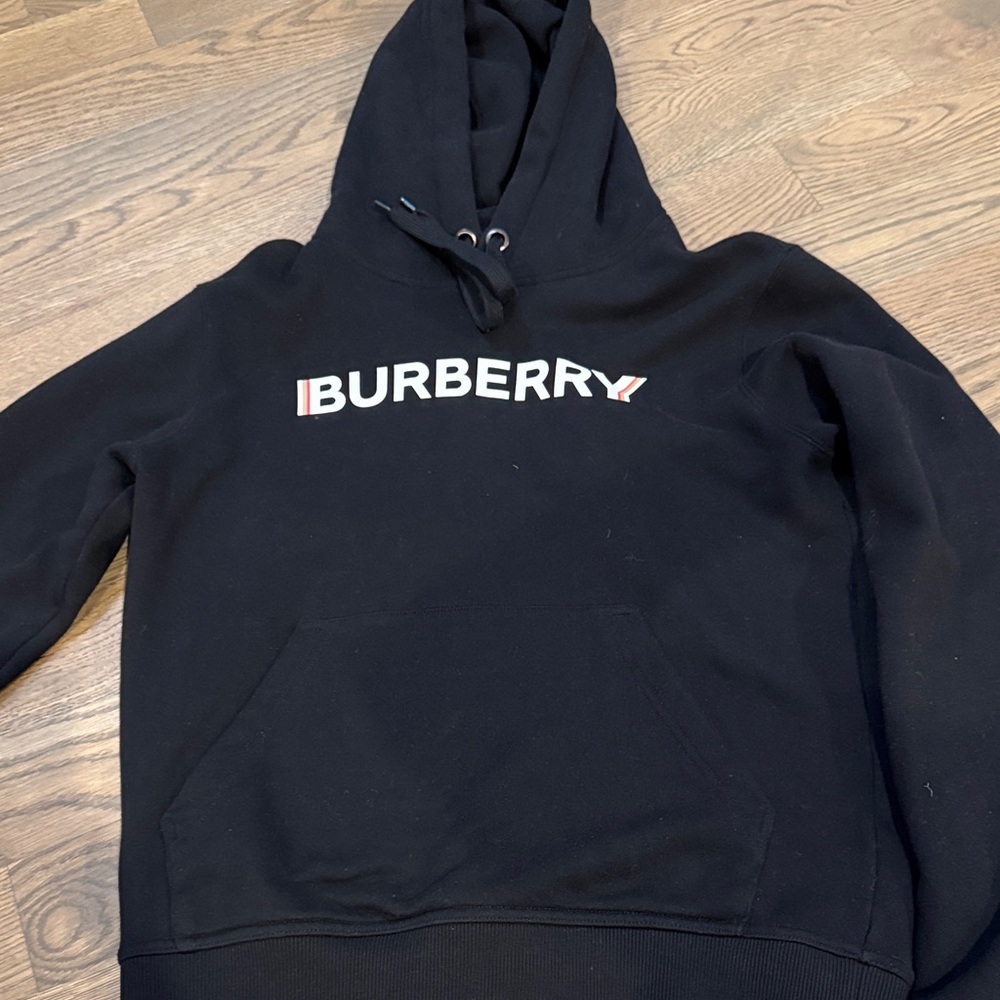 Burberry Black Logo Men's Sweater